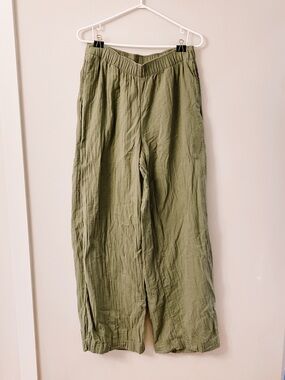 Old Navy Olive Drawstring Casual Pants